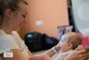 Mutter mit Baby